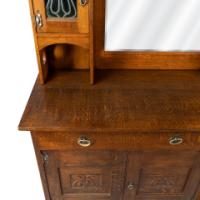 Liberty & Co. Attributed, Arts & Crafts Oak Sideboard in the Glasgow-Style - Thumbnail 21
