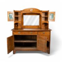 Liberty & Co. Attributed, Arts & Crafts Oak Sideboard in the Glasgow-Style - Thumbnail 6