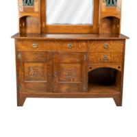 Liberty & Co. Attributed, Arts & Crafts Oak Sideboard in the Glasgow-Style - Thumbnail 8