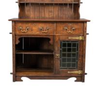 A Well-Crafted Arts & Crafts Small Oak Sideboard/dresser - Thumbnail 8