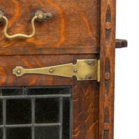 A Well-Crafted Arts & Crafts Small Oak Sideboard/dresser - Thumbnail 10