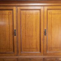 Morris & Co. Attributed, Arts & Crafts Treble Linen Press, Rathbone Metalwork - Thumbnail 7