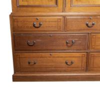 Morris & Co. Attributed, Arts & Crafts Treble Linen Press, Rathbone Metalwork - Thumbnail 13