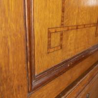 Morris & Co. Attributed, Arts & Crafts Treble Linen Press, Rathbone Metalwork - Thumbnail 14