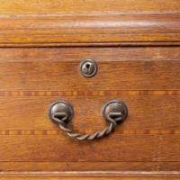 Morris & Co. Attributed, Arts & Crafts Treble Linen Press, Rathbone Metalwork - Thumbnail 17