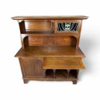 G. M. Ellwood Attributed, Arts & Crafts Glasgow-Style Oak Sideboard Made by Bath Cabinet Makers - Thumbnail 3