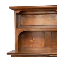 G. M. Ellwood Attributed, Arts & Crafts Glasgow-Style Oak Sideboard Made by Bath Cabinet Makers - Thumbnail 7
