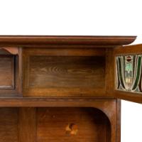 G. M. Ellwood Attributed, Arts & Crafts Glasgow-Style Oak Sideboard Made by Bath Cabinet Makers - Thumbnail 18