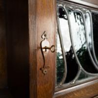 G. M. Ellwood Attributed, Arts & Crafts Glasgow-Style Oak Sideboard Made by Bath Cabinet Makers - Thumbnail 24