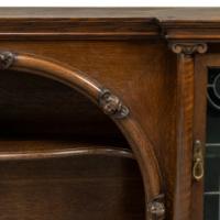 John Ednie for Wylie & Lochhead. Arts & Crafts Glasgow School Wall Cabinet or for Above a Fire Surround - Thumbnail 11