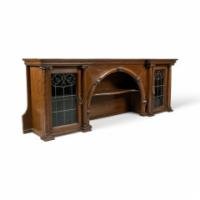 John Ednie for Wylie & Lochhead. Arts & Crafts Glasgow School Wall Cabinet or for Above a Fire Surround - Thumbnail 3