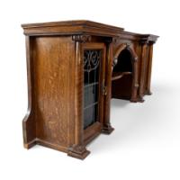 John Ednie for Wylie & Lochhead. Arts & Crafts Glasgow School Wall Cabinet or for Above a Fire Surround - Thumbnail 6