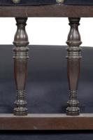 Collinson & Lock. Anglo-Japanese Mahogany Settee with Carved & Scrolled Arms - Thumbnail 19
