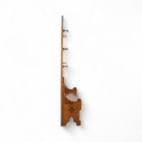 Dr. C. Dresser, Style of. Aesthetic Movement Oak Hallstand with Floral Decoration - Thumbnail 3