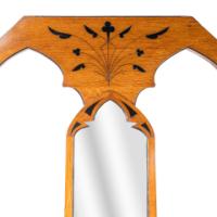 Dr. C. Dresser, Style of. Aesthetic Movement Oak Hallstand with Floral Decoration - Thumbnail 8