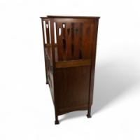 George Montague Ellwood Arts & Crafts Oak Sideboard & 8 Matching Dining Chairs - Thumbnail 15