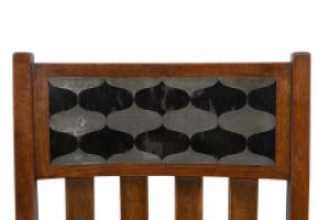 George Montague Ellwood Arts & Crafts Oak Sideboard & 8 Matching Dining Chairs - Thumbnail 32
