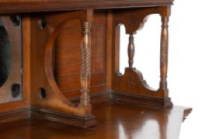H. W. Batley, attributed. For Gregory & Co. An English Walnut Aesthetic Movement Sideboard - Thumbnail 11