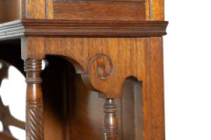 H. W. Batley, attributed. For Gregory & Co. An English Walnut Aesthetic Movement Sideboard - Thumbnail 14