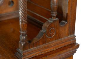 H. W. Batley, attributed. For Gregory & Co. An English Walnut Aesthetic Movement Sideboard - Thumbnail 16