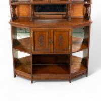 H. W. Batley, attributed. For Gregory & Co. An English Walnut Aesthetic Movement Sideboard - Thumbnail 18