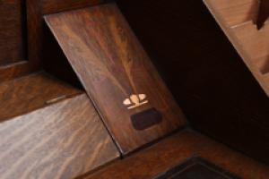 G. M. Ellwood for J. S. Henry. Arts & Crafts Oak Writing Desk - Thumbnail 16