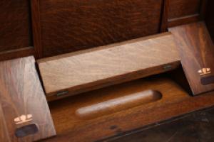 G. M. Ellwood for J. S. Henry. Arts & Crafts Oak Writing Desk - Thumbnail 18