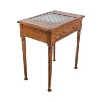 William Birch for Liberty & Co., a Well-Crafted Arts & Crafts Oak Chess Table - Thumbnail 3