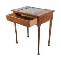 William Birch for Liberty & Co., a Well-Crafted Arts & Crafts Oak Chess Table - Thumbnail 4