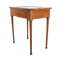 William Birch for Liberty & Co., a Well-Crafted Arts & Crafts Oak Chess Table - Thumbnail 6