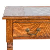 William Birch for Liberty & Co., a Well-Crafted Arts & Crafts Oak Chess Table - Thumbnail 12