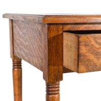 William Birch for Liberty & Co., a Well-Crafted Arts & Crafts Oak Chess Table - Thumbnail 19