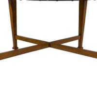 Jas Shoolbred (labelled). Arts & Crafts Round Oak Dining Table - Thumbnail 8