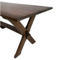 E. W. Godwin, attributed. For Northampton Town Hall. A Gothic Revival Oak Refectory Table - Thumbnail 2