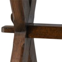 E. W. Godwin, attributed. For Northampton Town Hall. A Gothic Revival Oak Refectory Table - Thumbnail 7