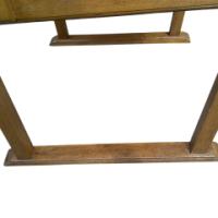 Pair of Oak Armchairs In the style of Liberty & Co. with heart cut-outs backs - Thumbnail 11