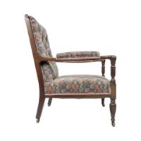 H. W. Batley Attributed, Jas Shoolbred an Aesthetic Movement Mahogany Armchair - Thumbnail 5