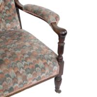 H. W. Batley Attributed, Jas Shoolbred an Aesthetic Movement Mahogany Armchair - Thumbnail 10