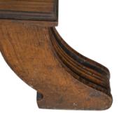 Aesthetic Movement Oak Oblong Side Table with Ring Turned Legs, & Splayed Feet - Thumbnail 16