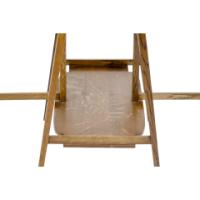 A Well-Crafted Arts & Crafts Oak Drop Leaf Side Table by Liberty & Co - Thumbnail 13