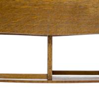 A Well-Crafted Arts & Crafts Oak Drop Leaf Side Table by Liberty & Co - Thumbnail 17