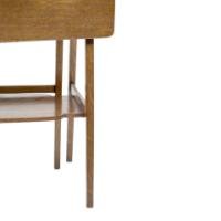 A Well-Crafted Arts & Crafts Oak Drop Leaf Side Table by Liberty & Co - Thumbnail 18