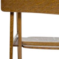 A Well-Crafted Arts & Crafts Oak Drop Leaf Side Table by Liberty & Co - Thumbnail 20