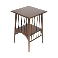 Liberty & Co. Attributed, Aesthetic Movement Walnut Side or Occasional Table with a Square Top - Thumbnail 3