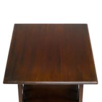 Liberty & Co. Attributed, Aesthetic Movement Walnut Side or Occasional Table with a Square Top - Thumbnail 8