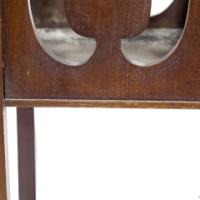 Shapland & Petter, Arts & Crafts Mahogany Plant Stand with Pierced Panels - Thumbnail 14