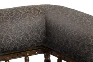 Bruce Talbert for Gillow & Co., Aesthetic Movement Ebonised & Parcel-Gilt Settee - Thumbnail 13