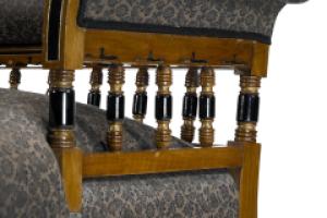 Bruce Talbert for Gillow & Co., Aesthetic Movement Ebonised & Parcel-Gilt Settee - Thumbnail 15