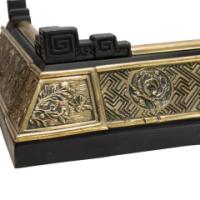 Thomas Jeckyll for Barnard Bishop & Barnard. Aesthetic Movement Brass Fender - Thumbnail 14