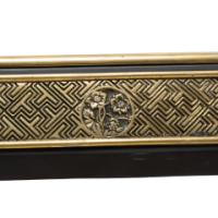 Thomas Jeckyll for Barnard Bishop & Barnard. Aesthetic Movement Brass Fender - Thumbnail 16
